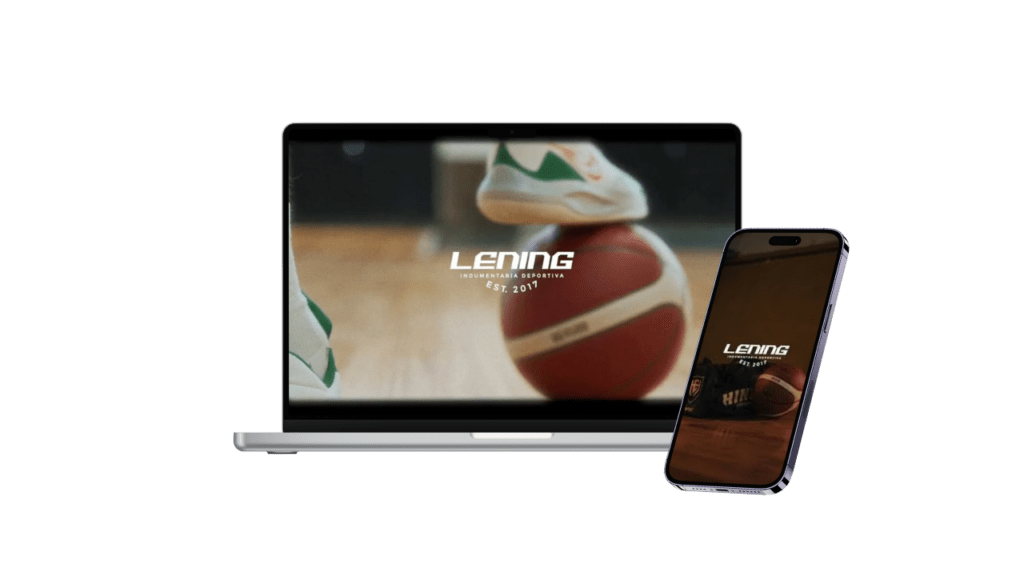 Laptop y smartphone mostrando contenido de video responsive para marketing digital OLPA