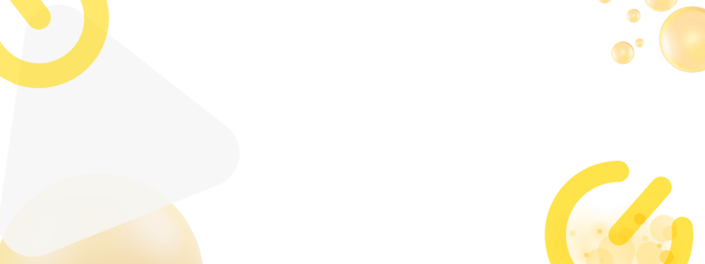 Fondo blanco con elementos amarillos difuminados simbolizando branding minimalista OLPA
