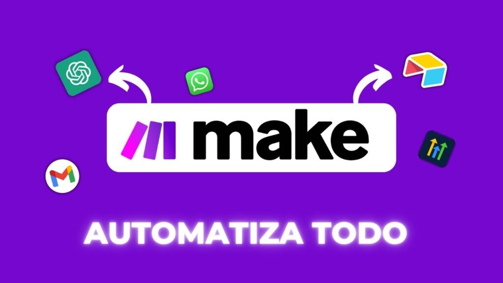 Banner de Make con llamada a automatización de procesos en OLPA