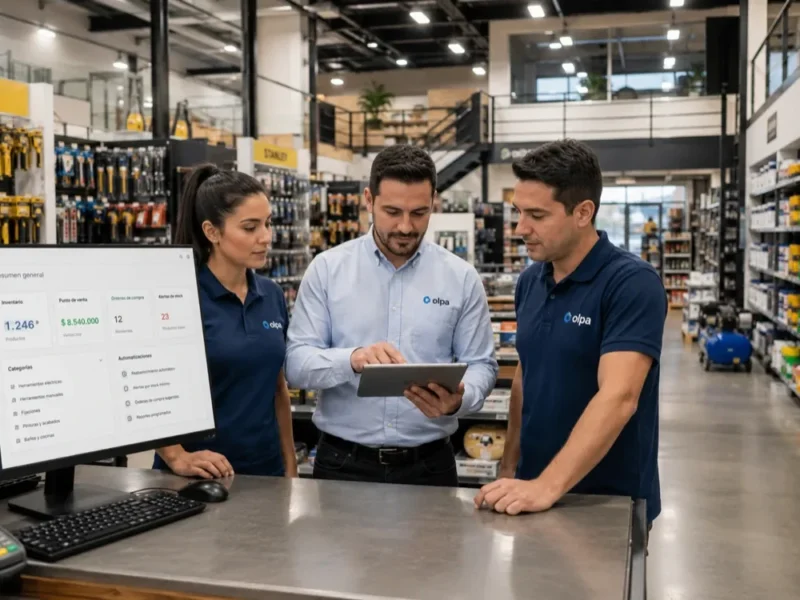 Sistema para ferretería o retail: cómo elegir bien 2026