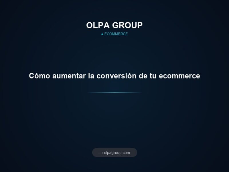 Cómo aumentar la conversión de tu ecommerce