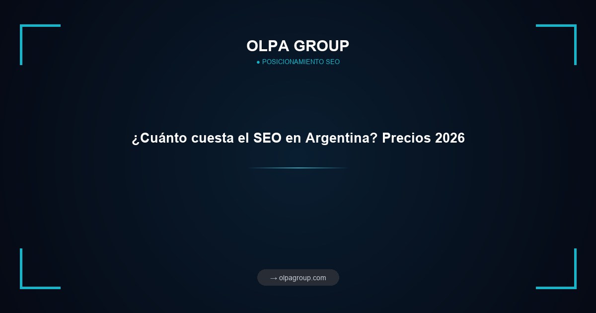 ¿Cuánto cuesta el SEO en Argentina? Precios 2026
