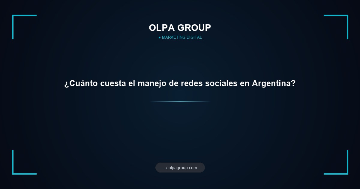 ¿Cuánto cuesta el manejo de redes sociales en Argentina?