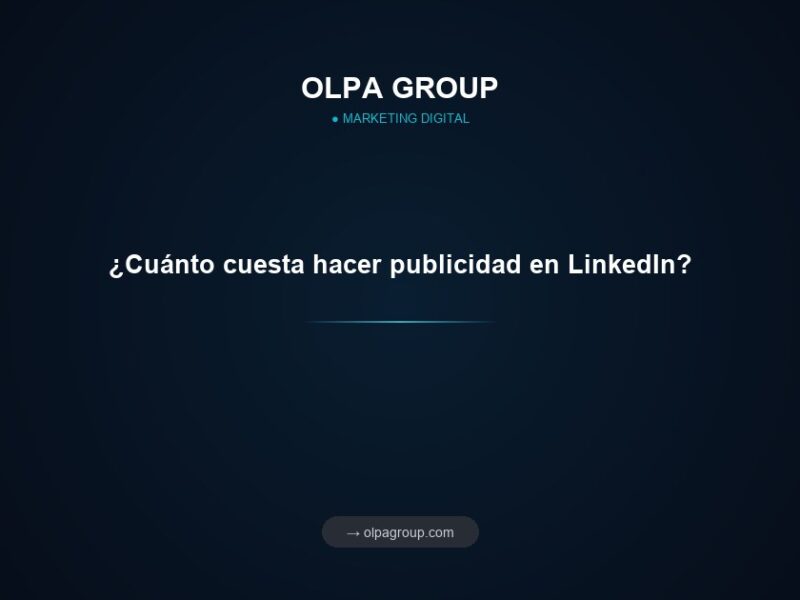 ¿Cuánto cuesta hacer publicidad en LinkedIn?