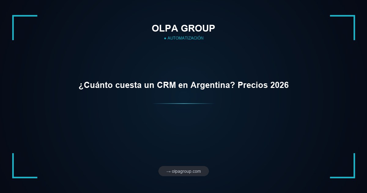 ¿Cuánto cuesta un CRM en Argentina? Precios 2026