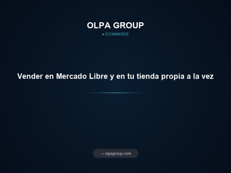 Vender en Mercado Libre y en tu tienda propia a la vez