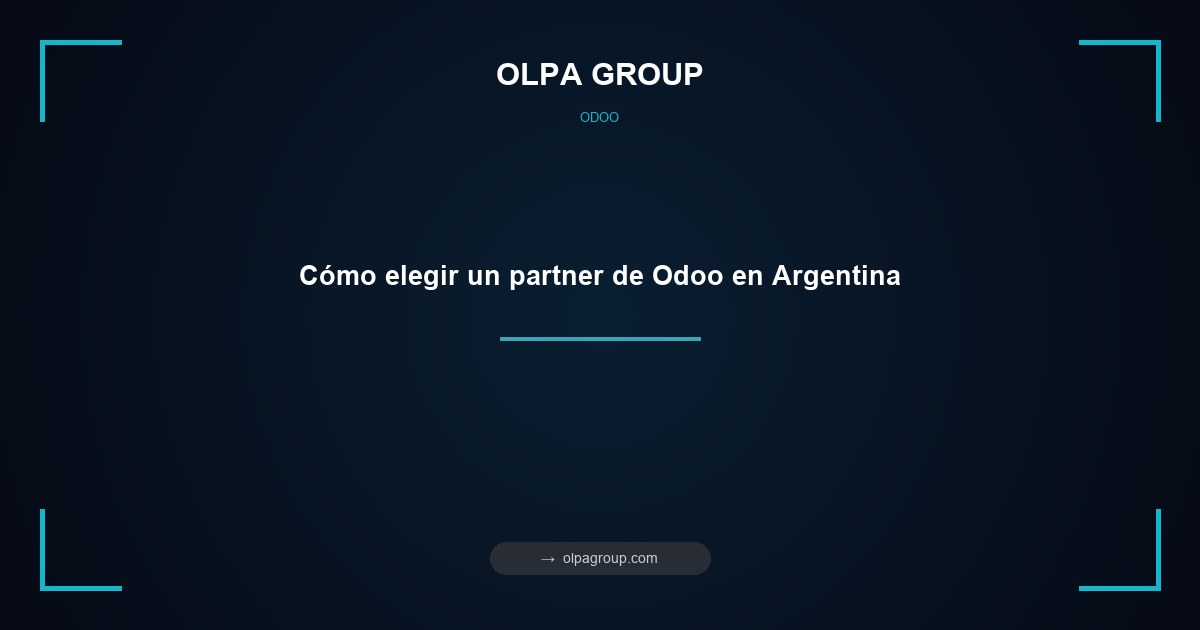 Cómo elegir un partner de Odoo en Argentina