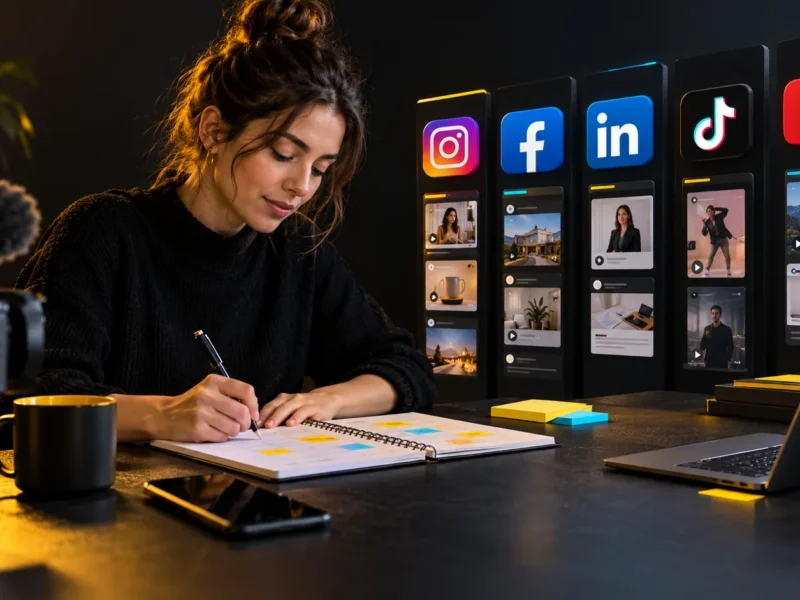 Cada cuánto publicar en cada red social