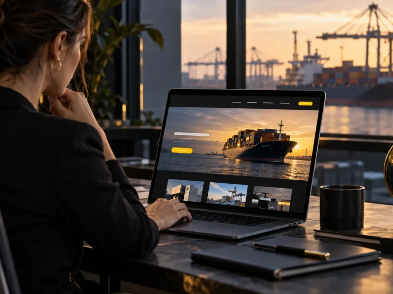 Desarrollo web para empresas de comercio internacional