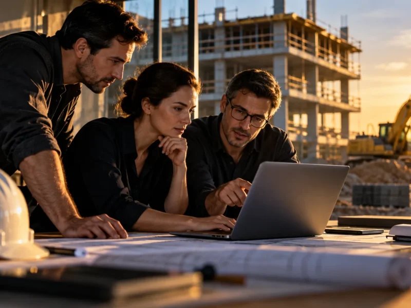 Página web para constructoras y empresas de obras